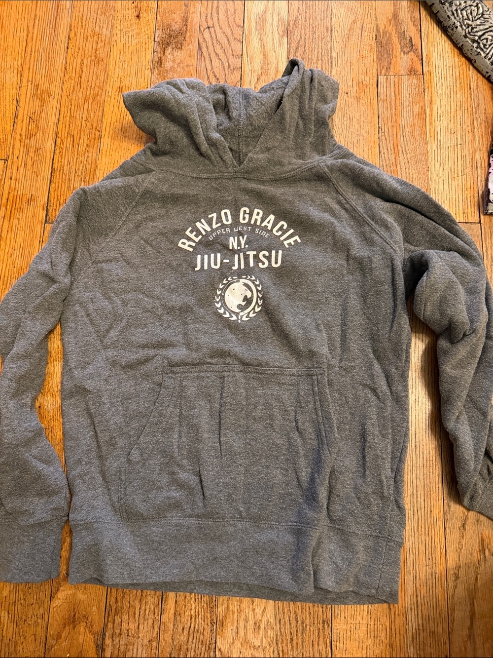 Renzo Gracie Jiu-Jitsu kids Grey Hoodie